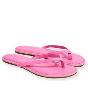 J.CREW Easy Summer Flip Flop Pink Size 8